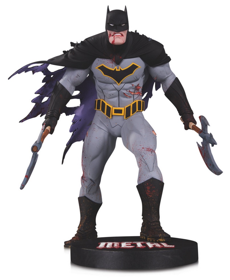 DC Comics Designer Series Batman Metal Greg Capullo Statue